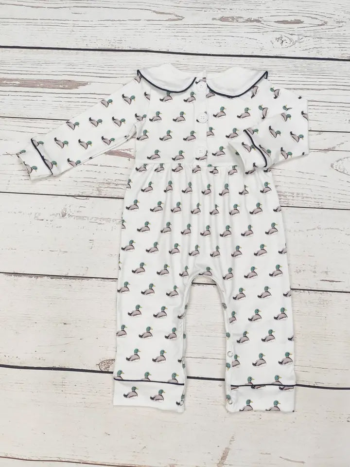 mallard duck collard boy outfit
