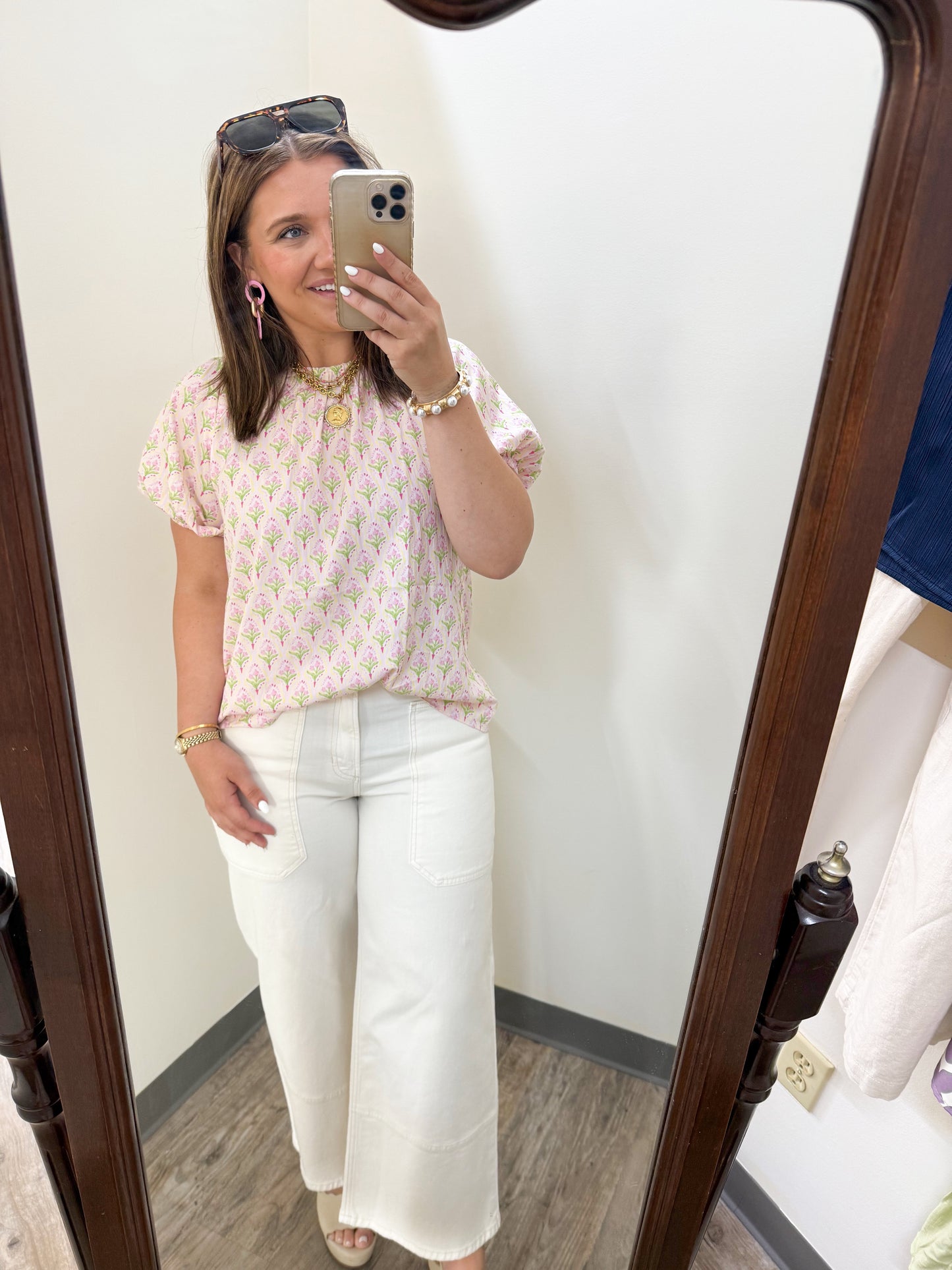 Off White HR Wide Leg Pant