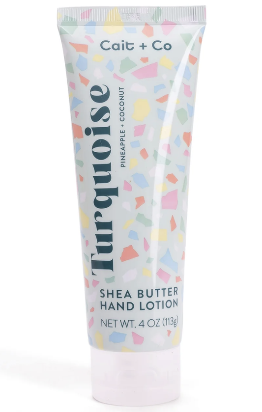 Shea Butter Body Cream Turquoise